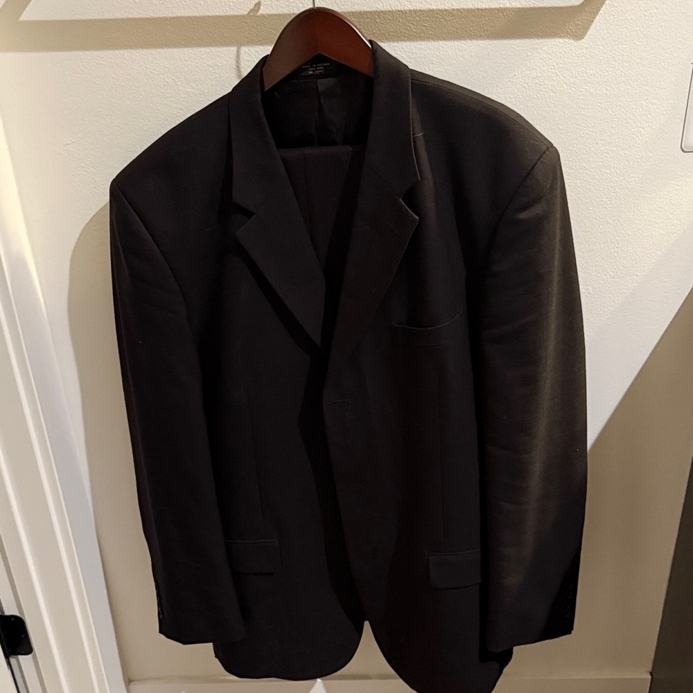Classic Black Men's Suit Paulo S Lari